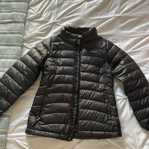 Patagonia Girls Black Down Jacket